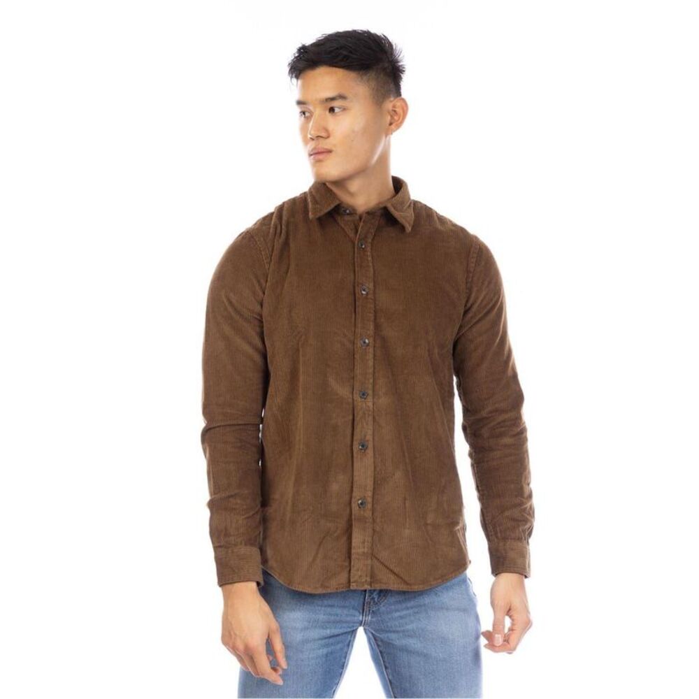 Peter Werth Mens Regular Shirt / Brown
